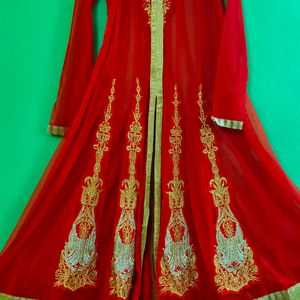 Red Party Wear Gown