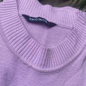 Sweater Mauve Color