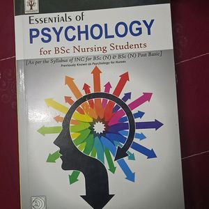 Essential Of Psychology For Bsc Nursing Students