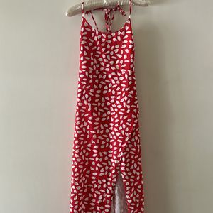 Beautiful Red And White Polka Dots One Peice