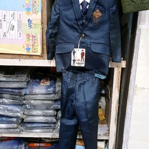 Boys Coat And Pant Suit