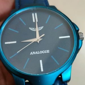 Mens Analogue Watch Blue