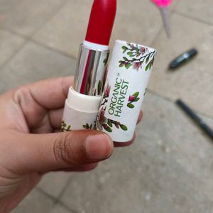 Organic Harvest Lipstick In Shade Cherry Red