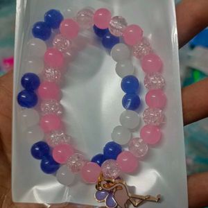 Glass Beads Charms Bracelets Combo