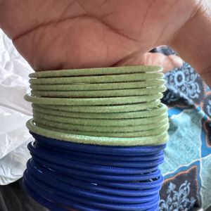 Different varieties of bangles and Chooda