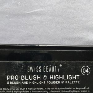 Pro Blusher And Highlighter Palette