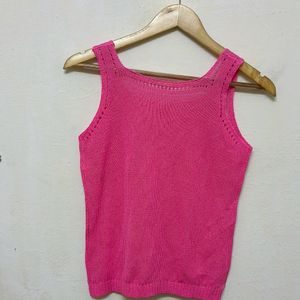 Trendy New Pink Tank Top For Women