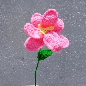 Crochet Tulip Flower 🌷🌷🌷