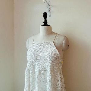 Audrey White Women dress