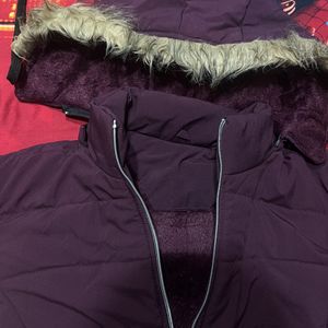 brand new women jacket with detachable hoodie