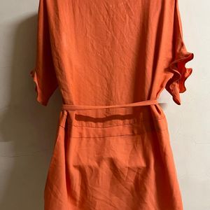 Korean Designer Orange One Piece❤️