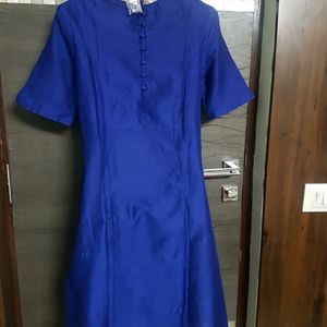 Tanasya Brand Silk Kurti With 2 Side Pockets