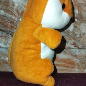 Fox Shape Pouch Plush