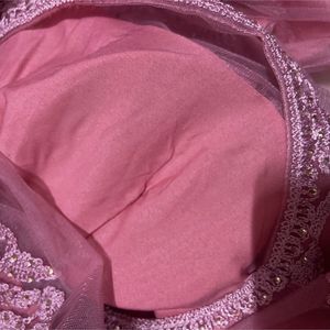 Pink Ethnic Wedding Guest Gown