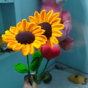 Crochet Sunflower