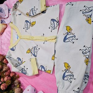 Bumzee cindrella print shirt and pajama set