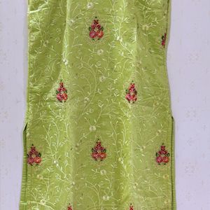 Green Kurta Set