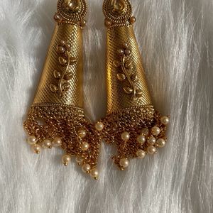 On SaleGolden Partywear Earring