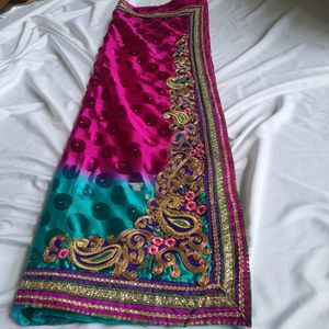 Embroidery Saree Set Of 2