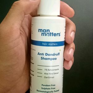 Sampoo, Anti Dandruff shampoo, man matters shampoo