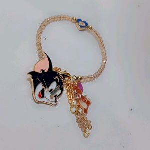 Tom& Jerry Bracelet With Evil Eye 🧿