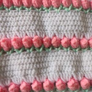 Crochet Tulip Tote Bag