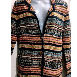 Soft Woolen Cardigan Sweater For women's