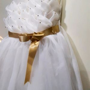 White Fairy Girls Dress