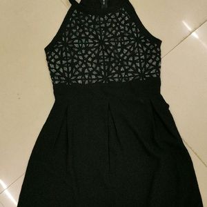 A MINI BLACK COLOUR ONE PIECE DRESS!! 👗🖤🖤💕💕