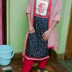 Trouser Kurti With Dupatta