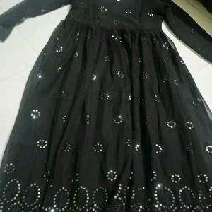 Chikankari Anarkali Kurta With Dupatta