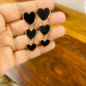 Black New earrings