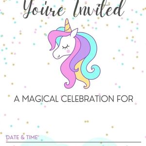 Birthday Invitation Card