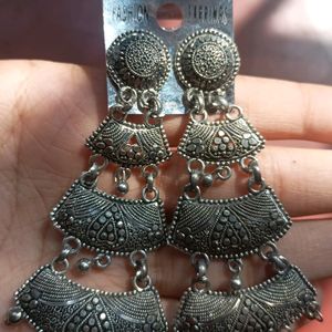 Oxidized Jhumka 🌼