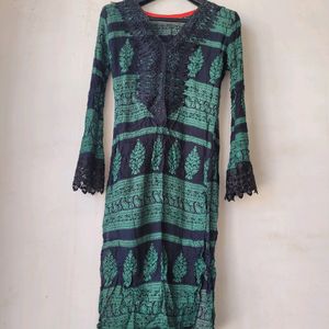 Long Rayon Kurti