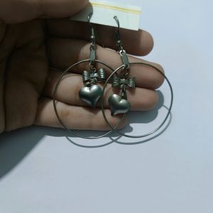 Silver Earrings Combo Of 4