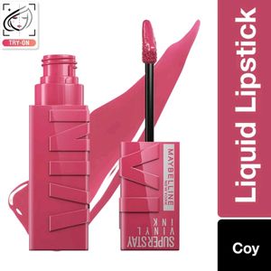 Maybelline Vinyl Ink Lipstick Combo (Witty & Coy)