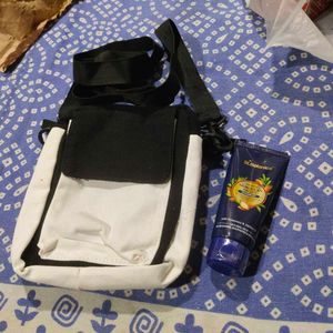 Women New Sling Bag And Shampoo Free