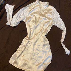 Satin Party Mini Dress