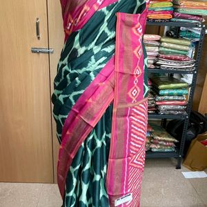 Raw Cotton Saree