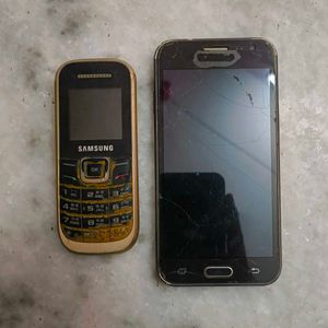 Samsung J2 And Guru phone