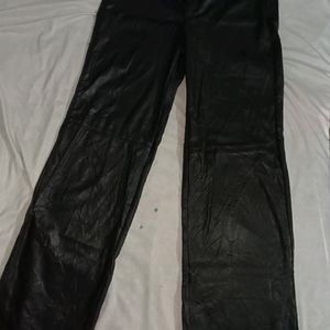 Shein Leather Jeans