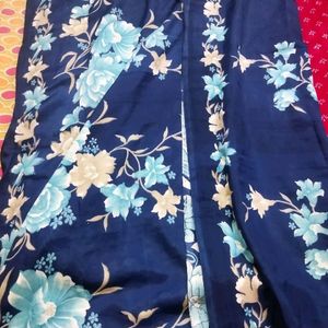 Blue Saree