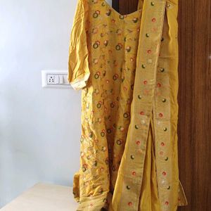 Haldi Colour Three Piece Set