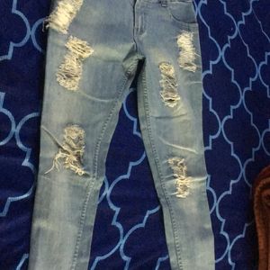 American Swan Distressed Jeans