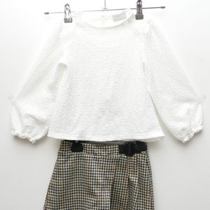 Casual Wear Top And Skort