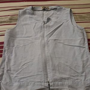 Fabindia Sleeveless Cotton Top