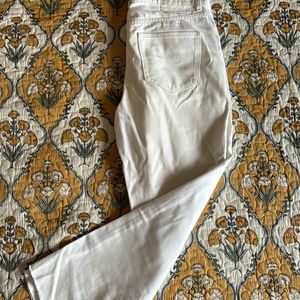 White Mom Jeans from ZARA