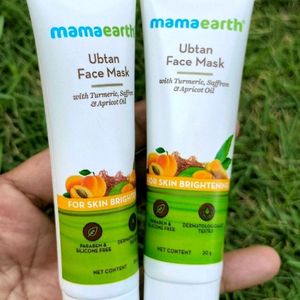 Mamaearth Set Of 2 Mini Ubtan Mask