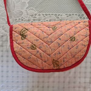 Quilted Printed SLING Bag